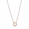 שרשרת רוז מעגל פאווה לבבות Pandora