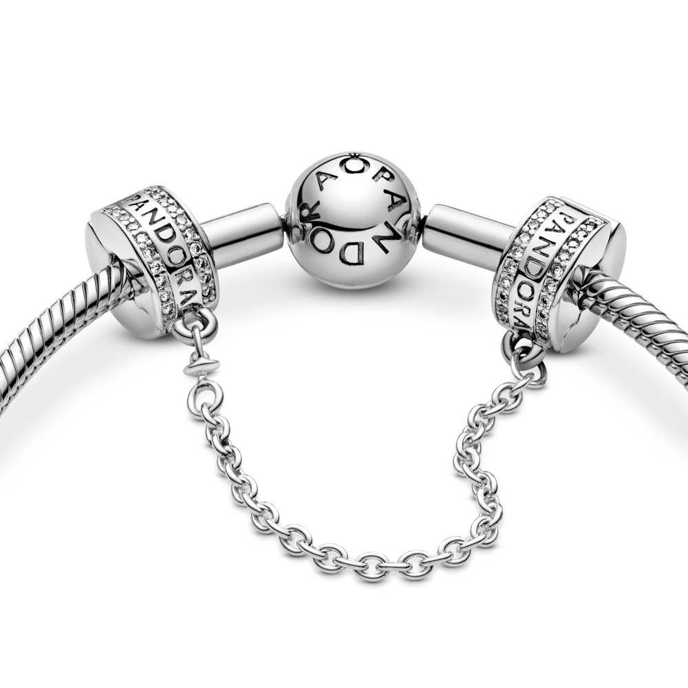 שרשרת ביטחון לוגו PANDORA
