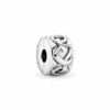 קליפס כסף קשר הלב קליפס כסף קשר הלב