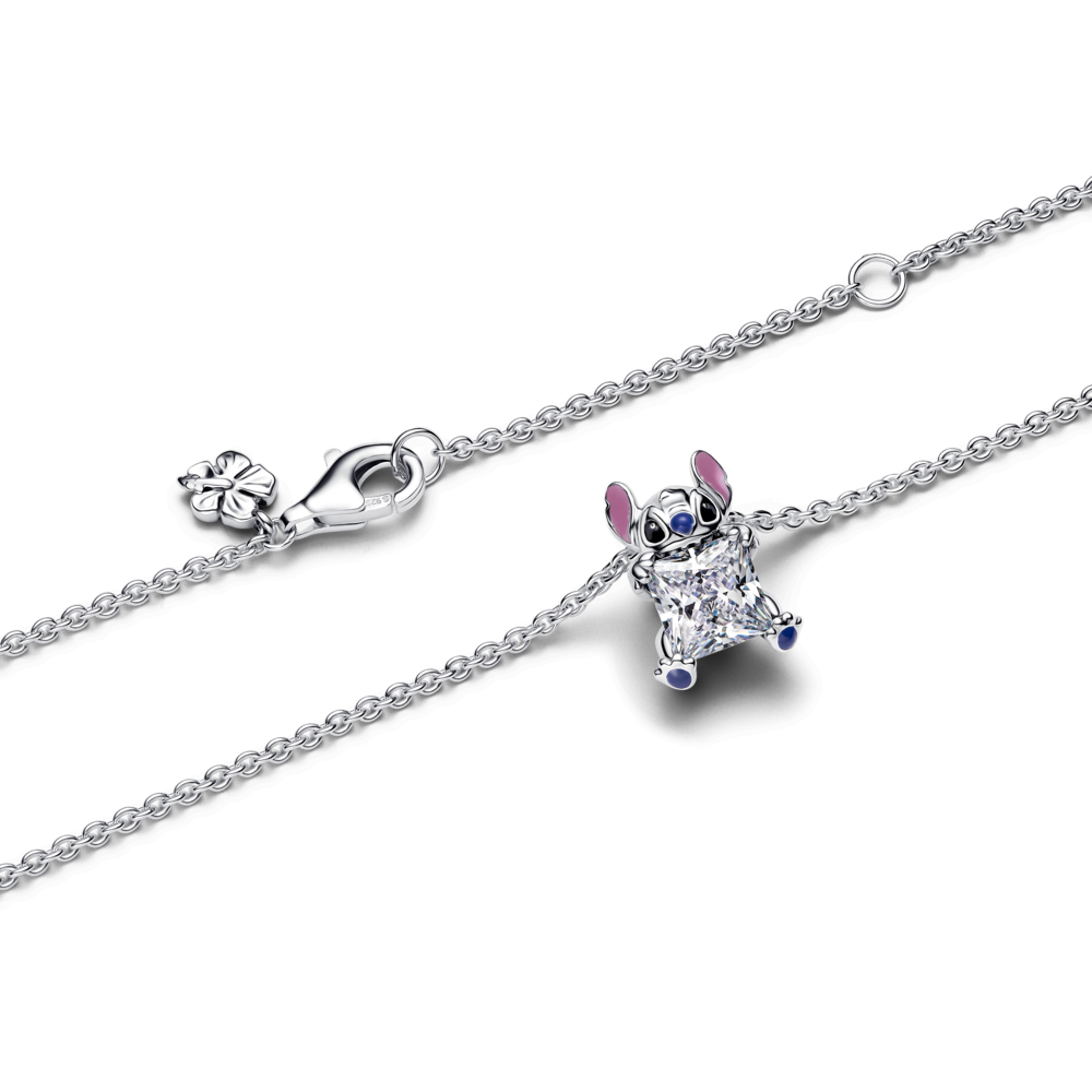שרשרת כסף Stitch בשילוב זירקוניה דיסני שרשרת כסף Stitch בשילוב זירקוניה דיסני
