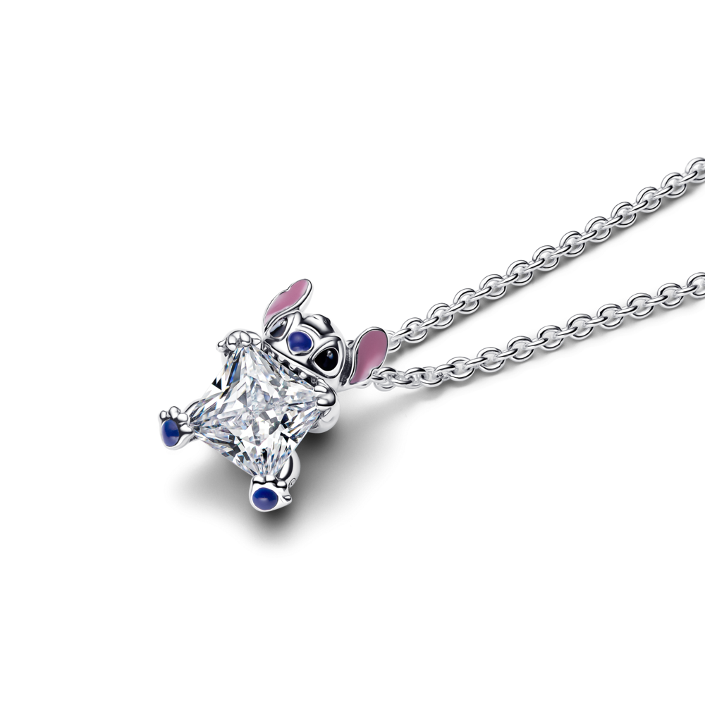 שרשרת כסף Stitch בשילוב זירקוניה דיסני שרשרת כסף Stitch בשילוב זירקוניה דיסני