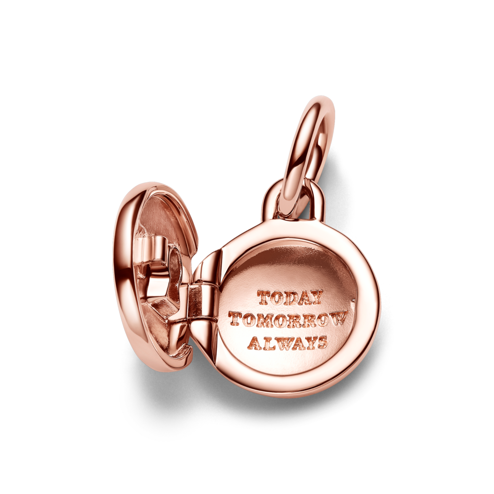 תליון רוז מנעול נפתח ניתן לחריטה