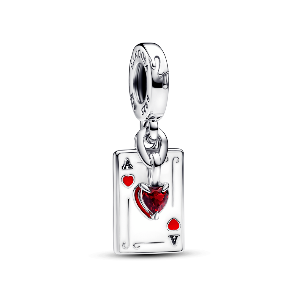 תליון כסף Queen of Hearts דיסני