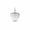 תליון כסף מנצנץ Love