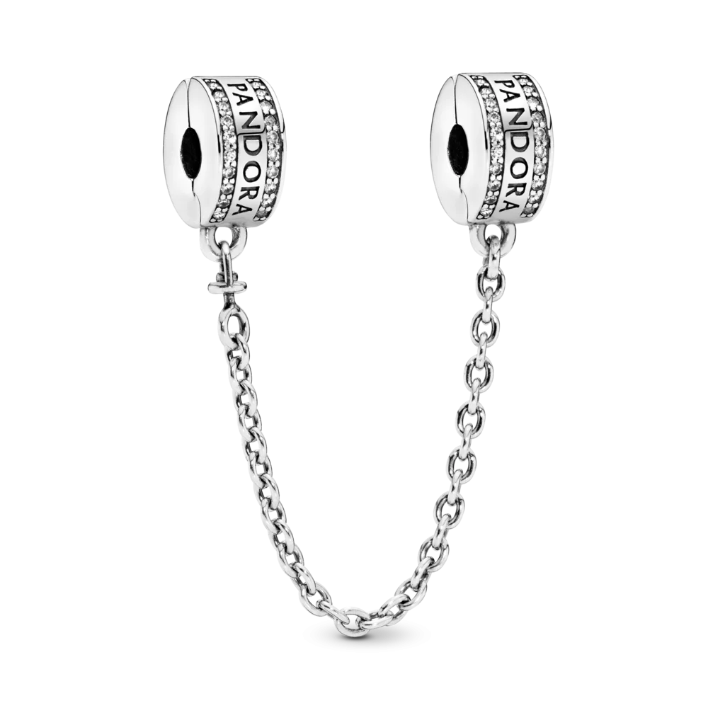 שרשרת ביטחון לוגו PANDORA שרשרת ביטחון לוגו PANDORA