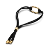 צמיד חוטים SINGLE LINK ציפוי זהב צמיד חוטים SINGLE LINK ציפוי זהב