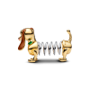 צארמ כסף וציפוי זהב Slinky Dog צעצוע של סיפור
