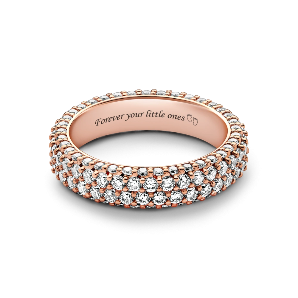 טבעת רוז דאבל פאווה