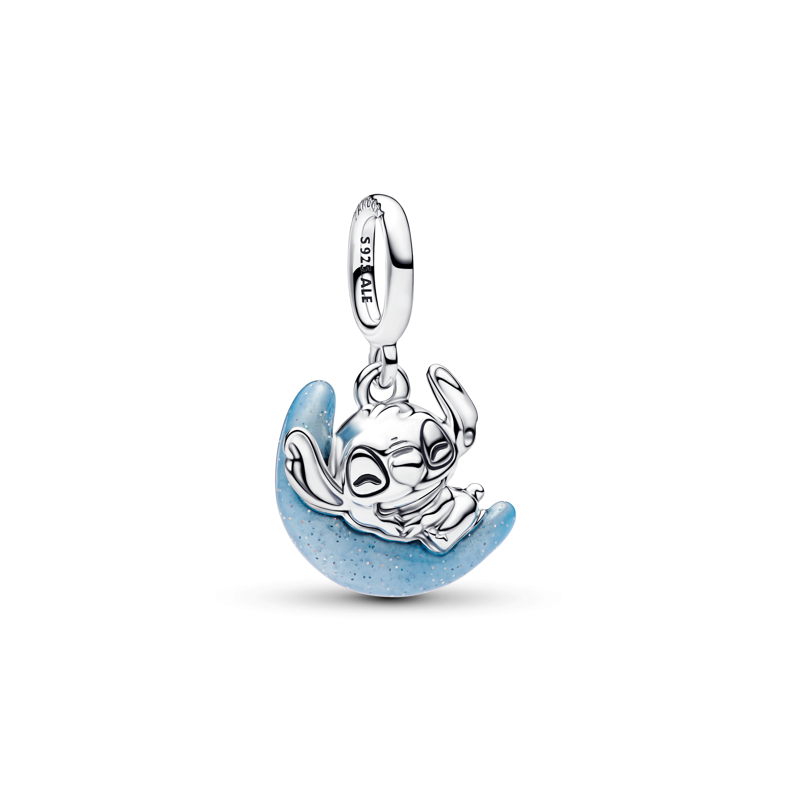 תליון כסף Stitch זוהר בחושך דיסני